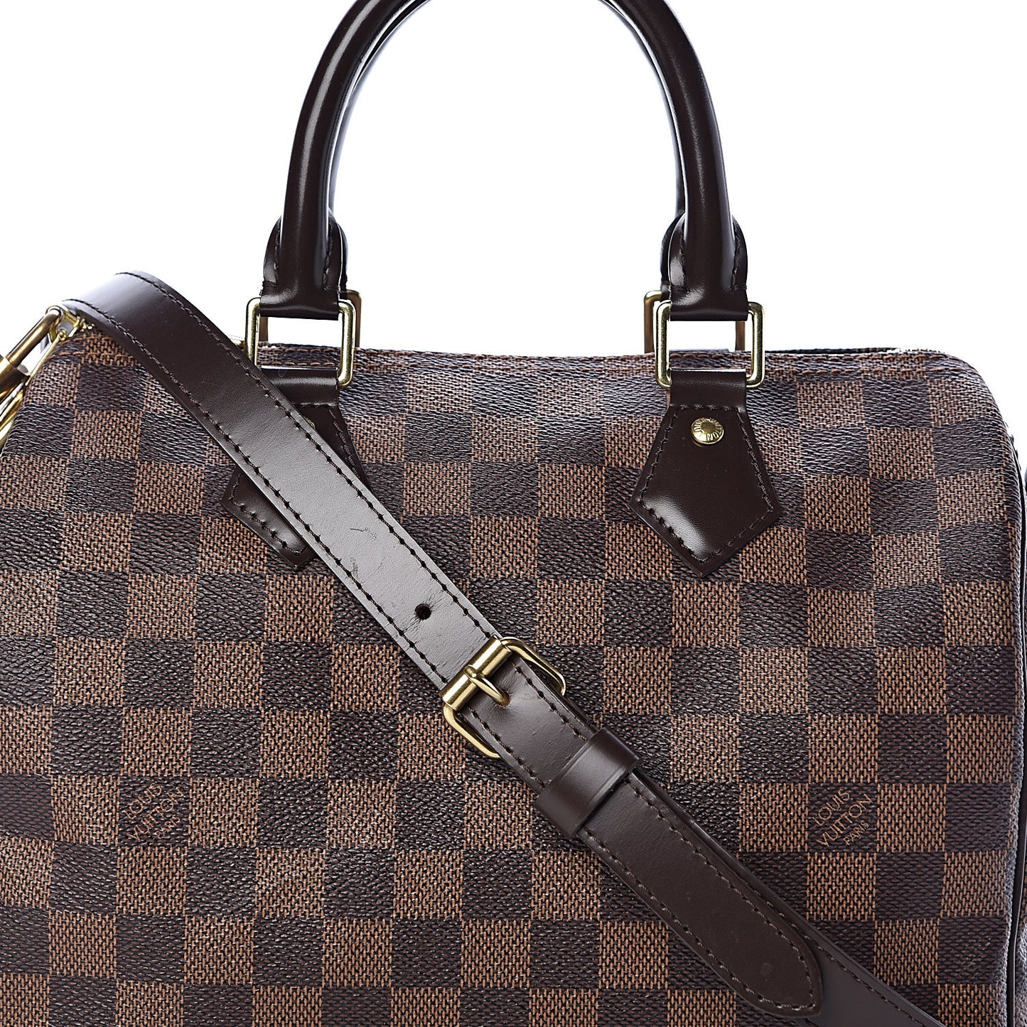 Damier Ebene Speedy Bandouliere 25