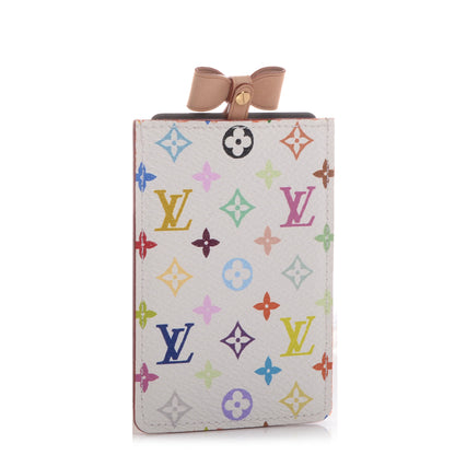 Louis Vuitton Monogram Multicolor Mirror and Case Pouch White 3 of 7
