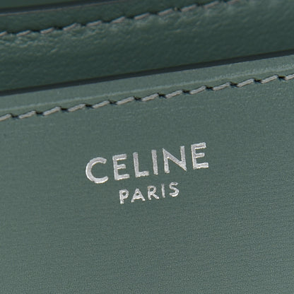 Celine Box Calfskin Medium Classic Box Flap Bag Jade 6 of 15