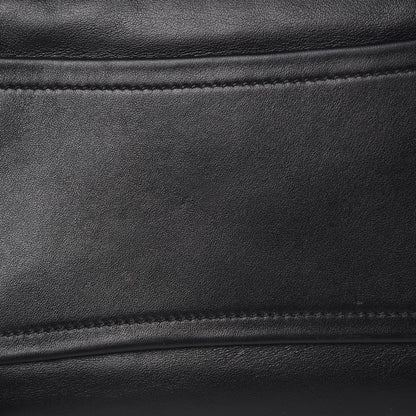 Prada Soft Calf Medium Inside Tote Black Mughetto 12 of 20