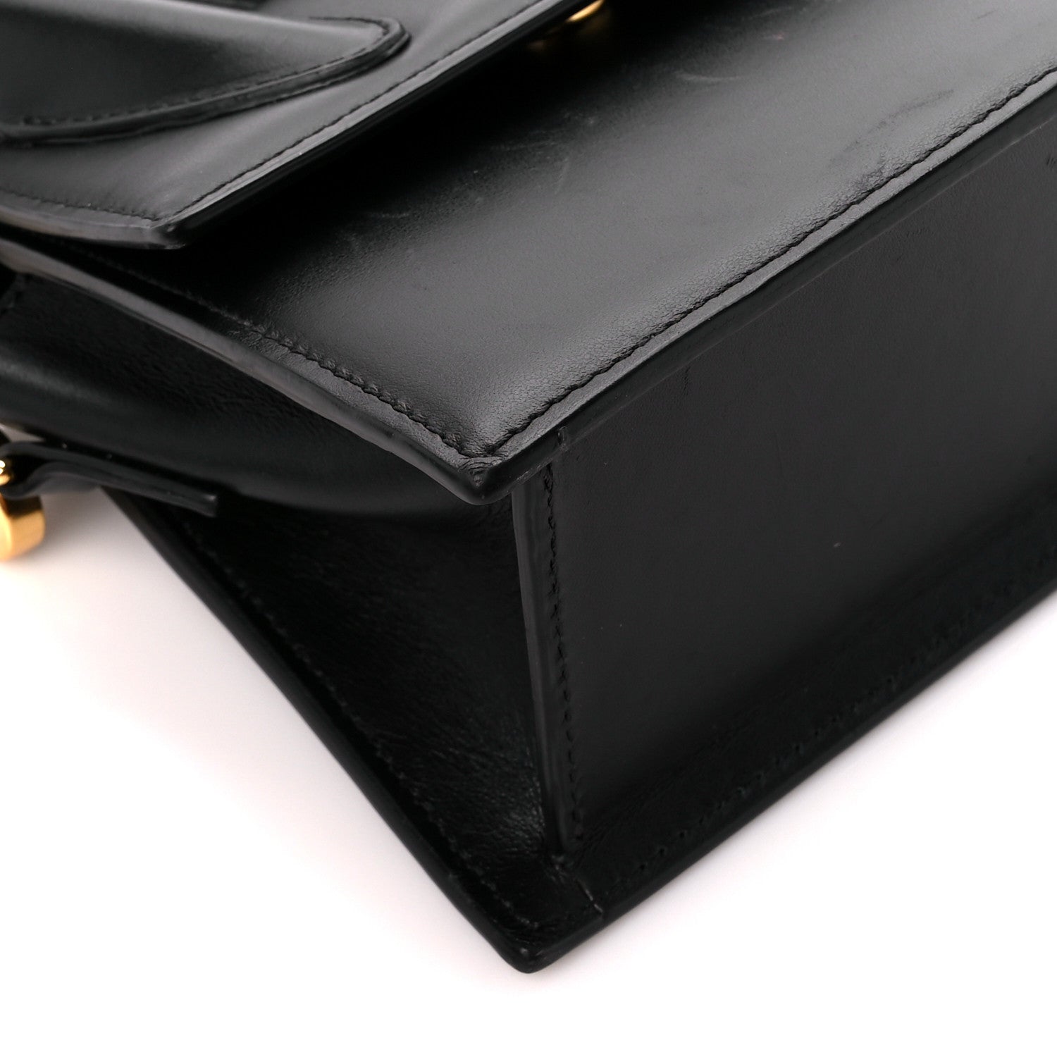 Jacquemus Smooth Calfskin Le Chiquito Moyen Black 8 of 9