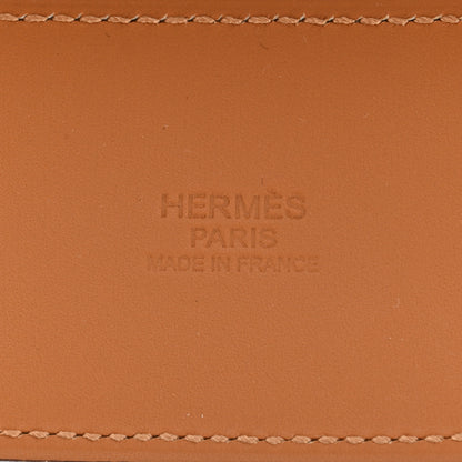 Hermes Epsom Collier De Chien CDC Belt 80 32 White 3 of 6