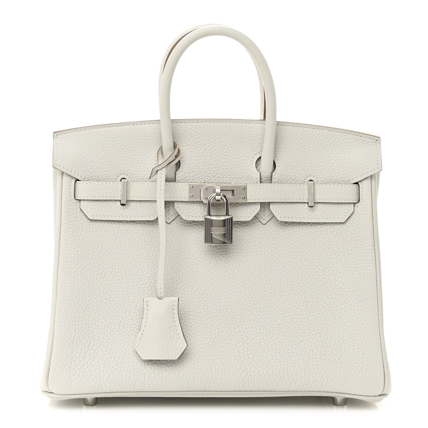 Togo Birkin 25 Gris Pale