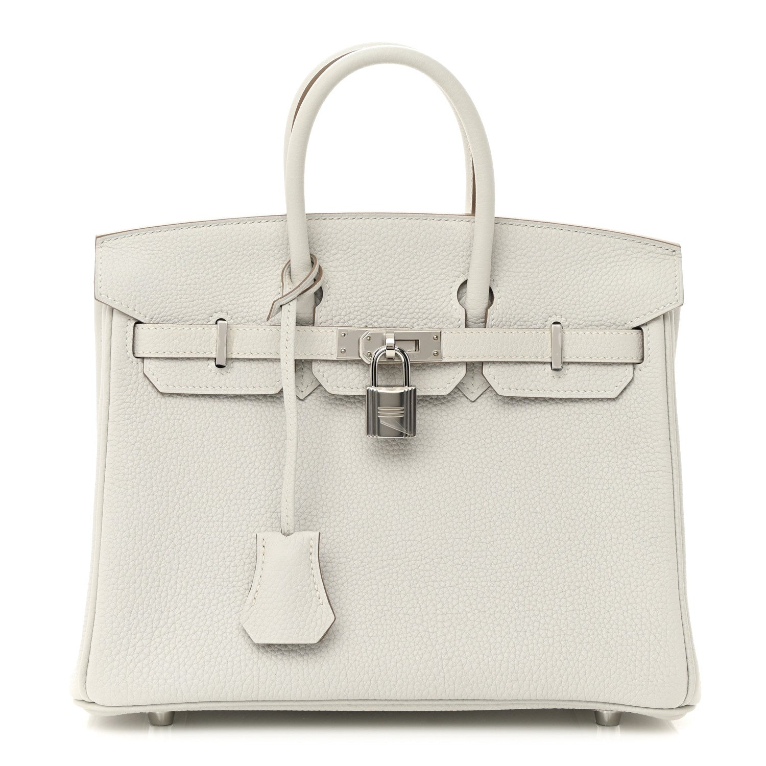 Hermes Togo Birkin 25 Gris Pale 1 of 15