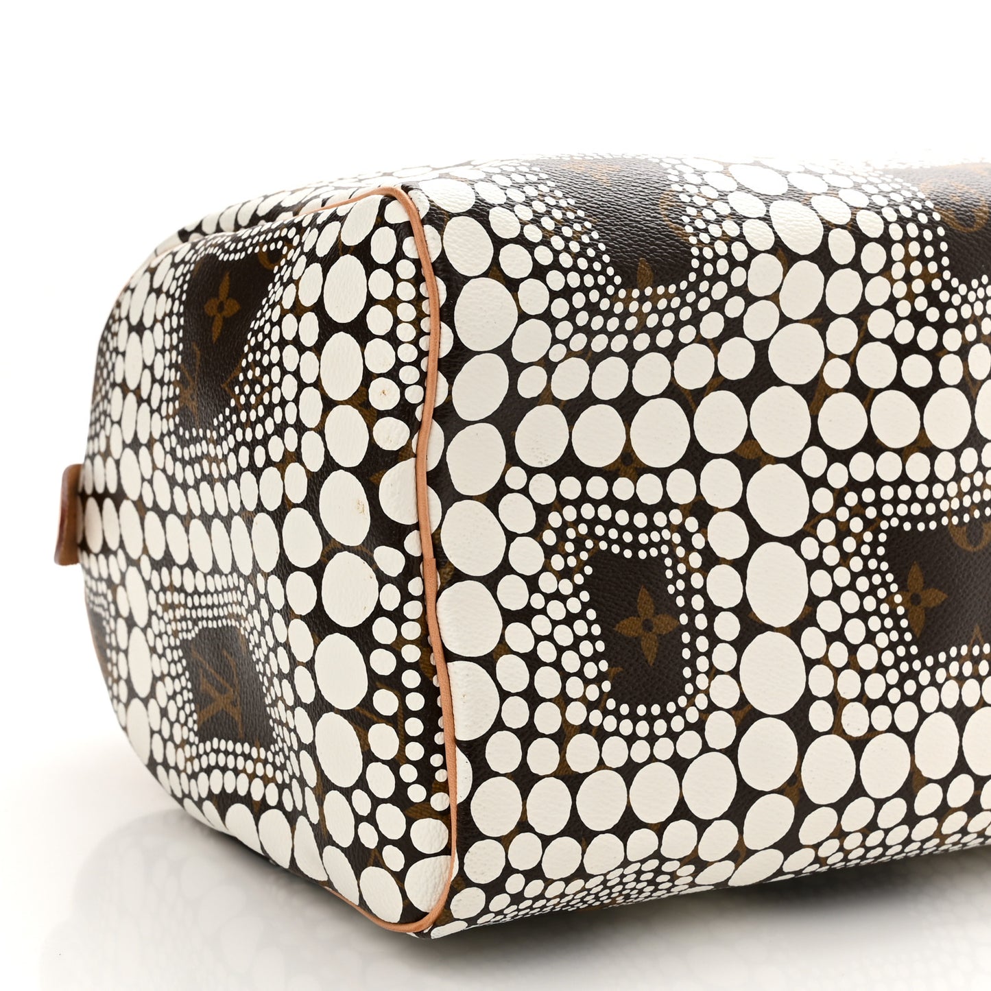 Monogram Kusama Town Speedy 30 White