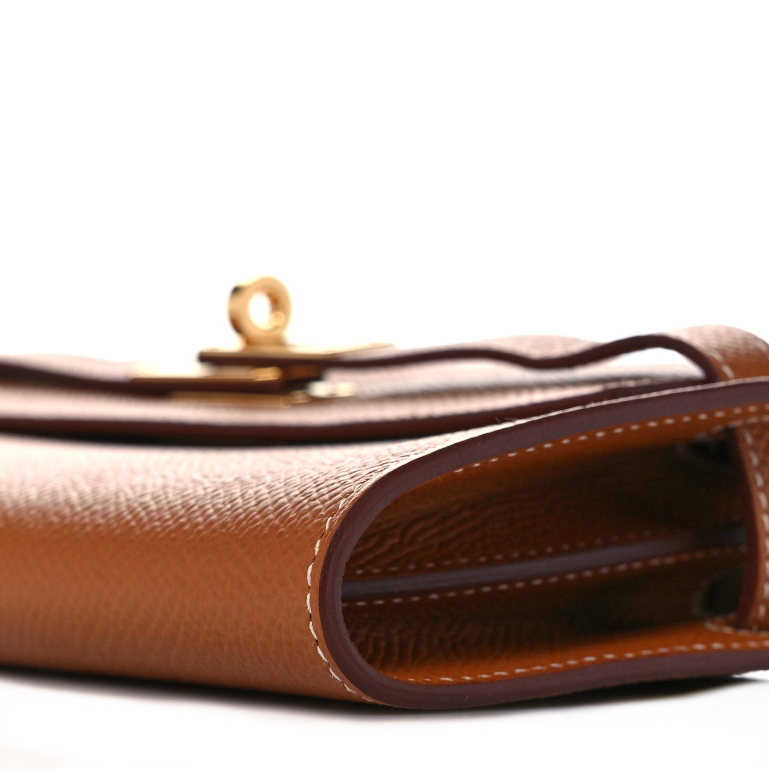 Hermes Epsom Kelly Wallet To Go Gold 9 of 9