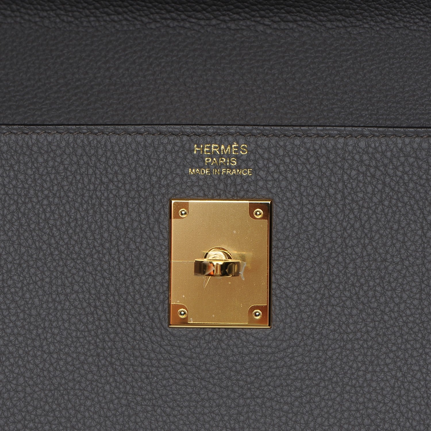 Hermes Togo Kelly Retourne 32 Etain 14 of 30