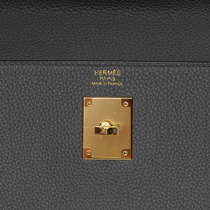 Hermes Togo Kelly Retourne 32 Etain 14 of 30