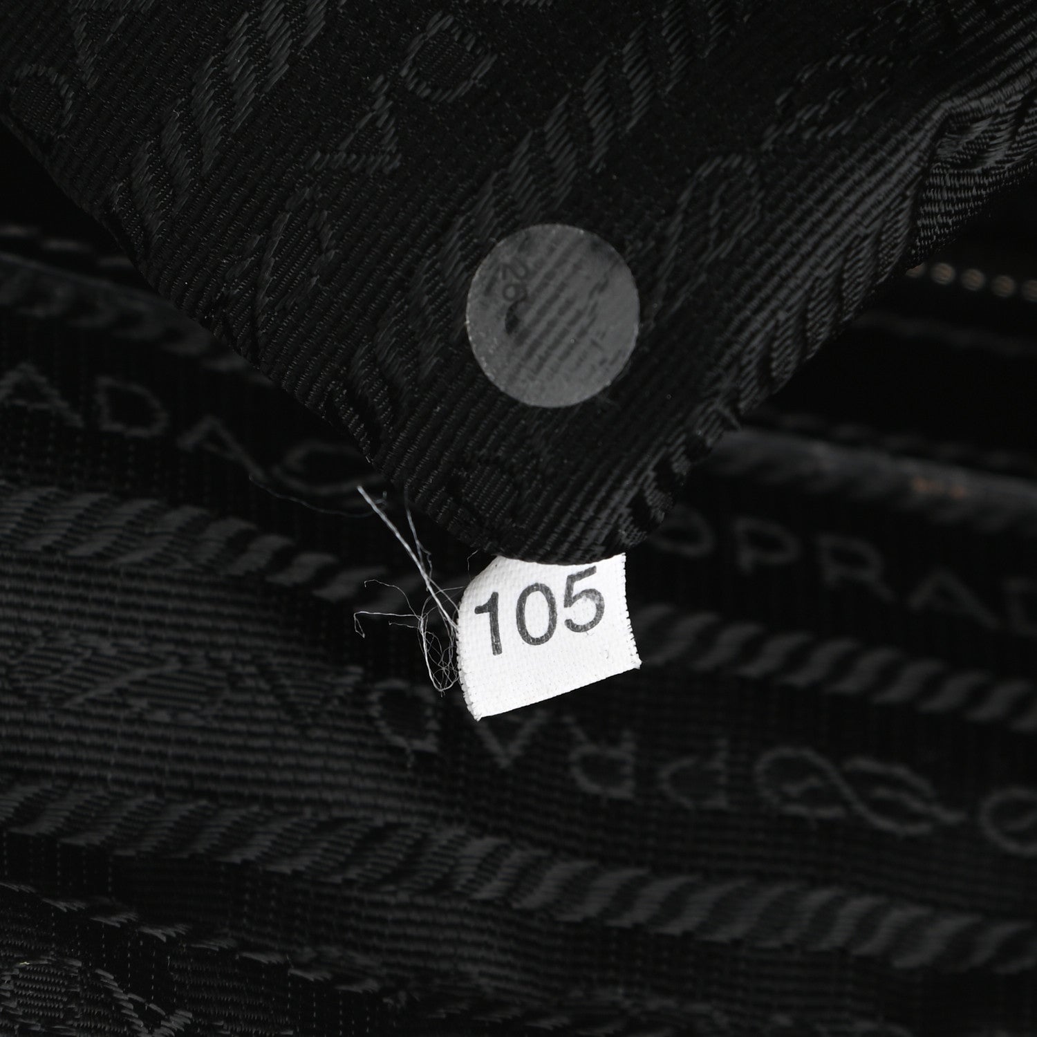 Prada Tessuto Nylon Box Calf Bowling Bag Black 4 of 14
