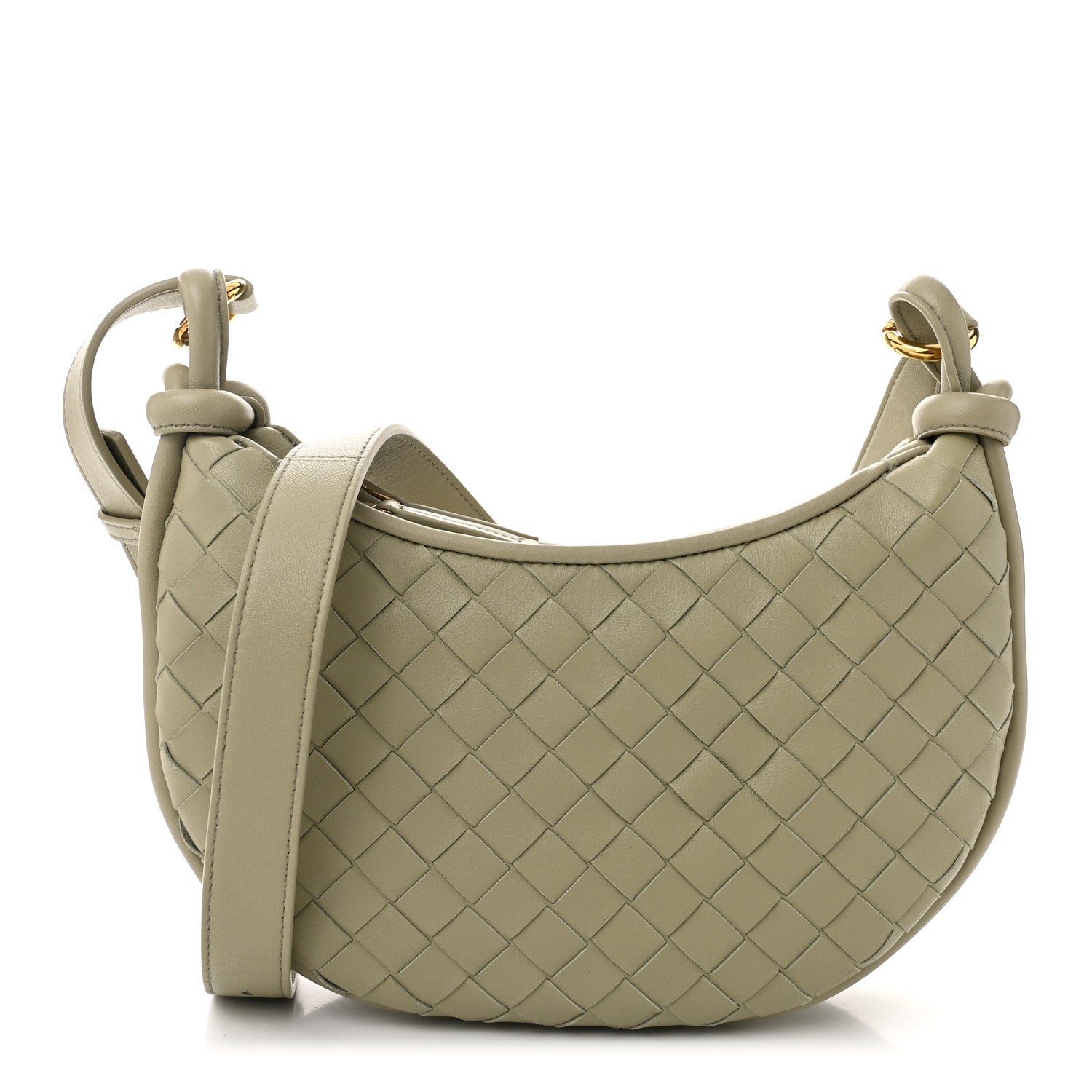 Bottega Veneta Nappa Intrecciato Small Gemelli Multipocket Bag Travertine Muse 1 of 11