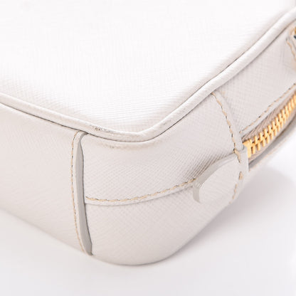 Prada Saffiano Mini Camera Crossbody White 8 of 10