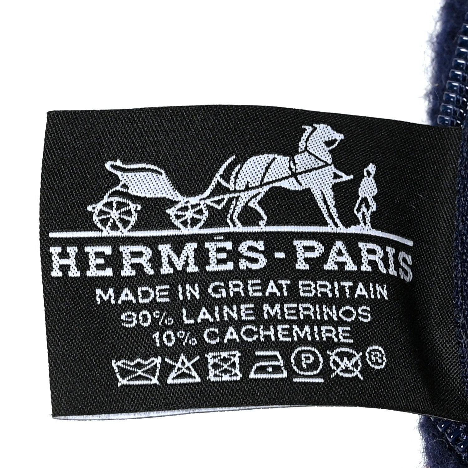 Hermes Wool Cashmere Avalon III Pillow PM Ecru Caban 3 of 3