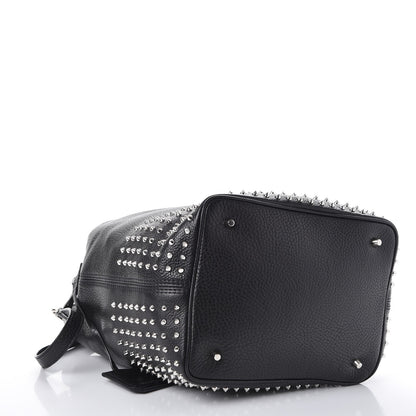 Burberry Calfskin Studded Medium Susanna Hobo Black 4 of 8