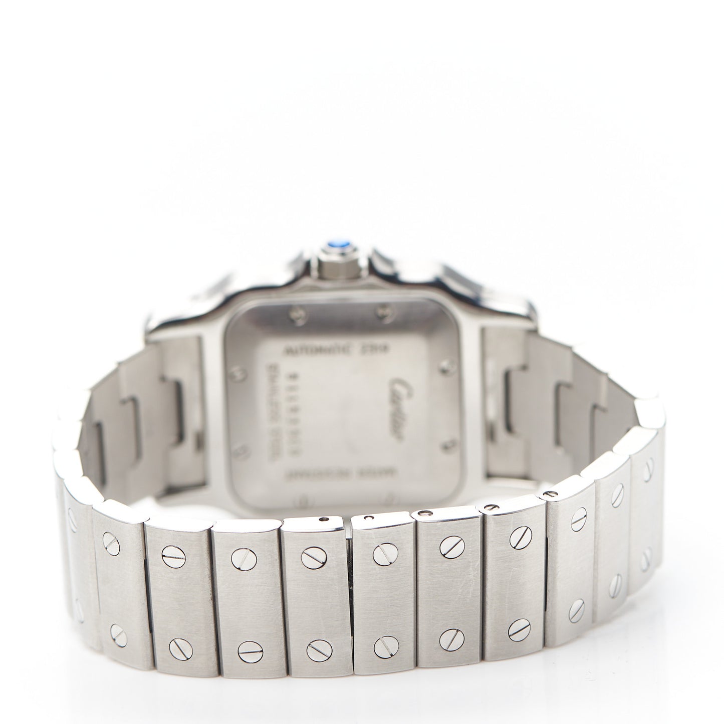 Stainless Steel 29mm Santos De Cartier Galbee Automatic Watch