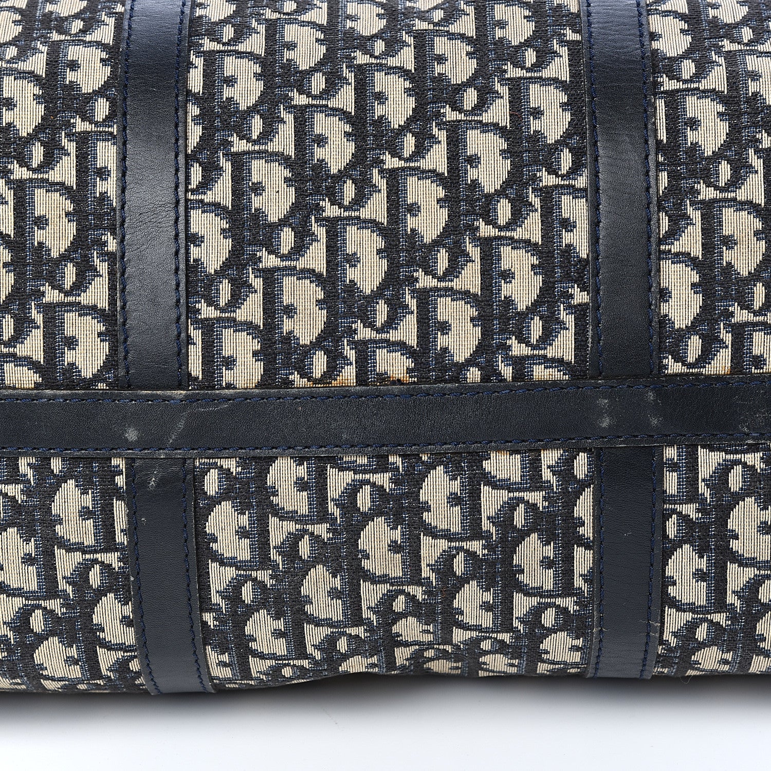 Christian Dior Monogram Duffle Navy Blue 12 of 16