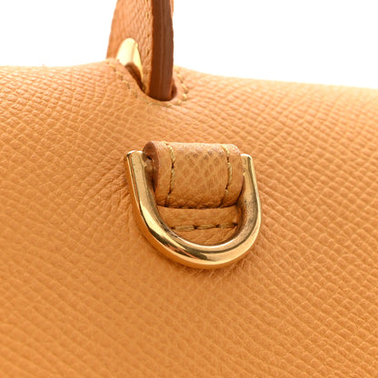 Celine Grained Calfskin Mini Belt Bag Amber 12 of 13