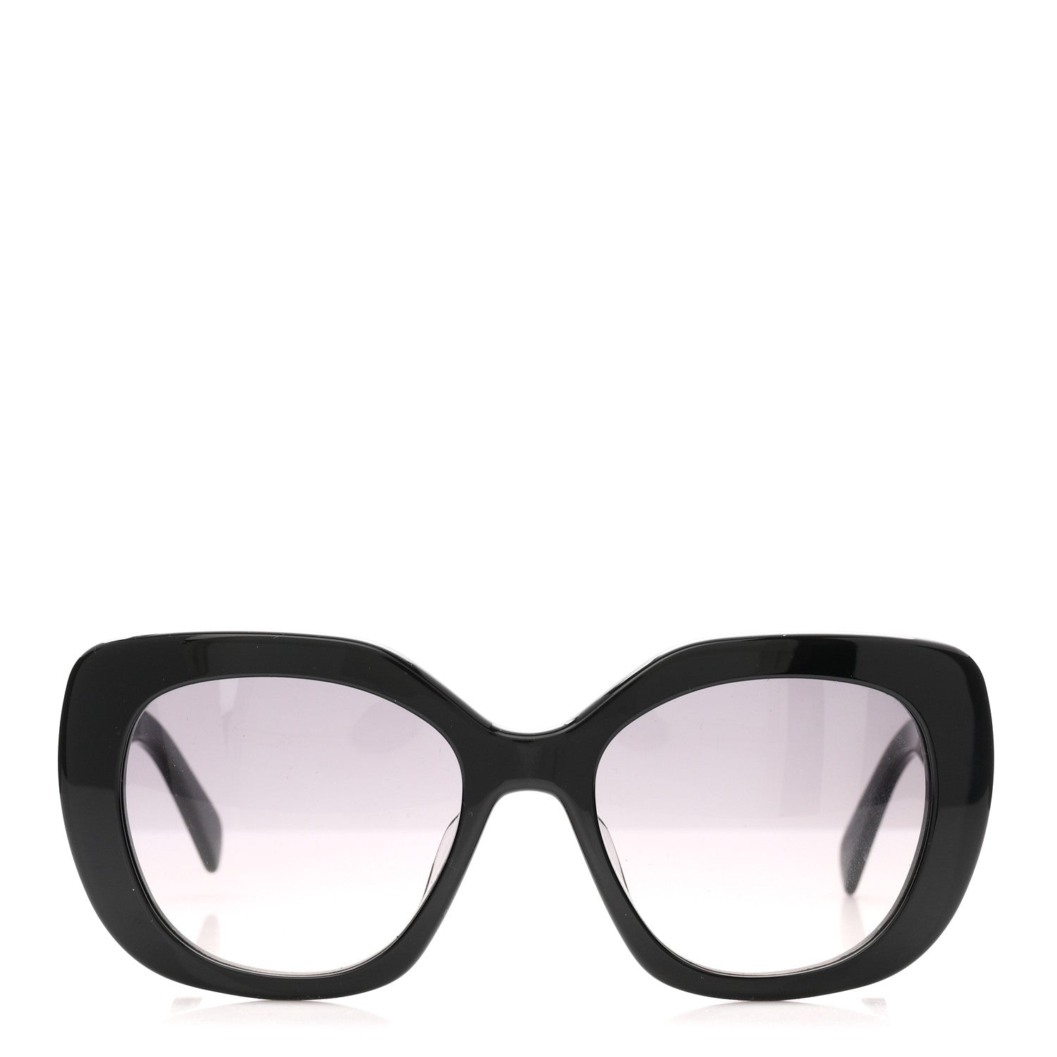 Celine Acetate Triomphe 01 Square Sunglasses CL 40226U Black 2 of 7