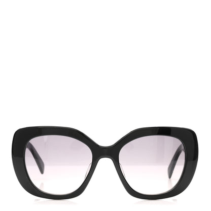 Celine Acetate Triomphe 01 Square Sunglasses CL 40226U Black 2 of 7