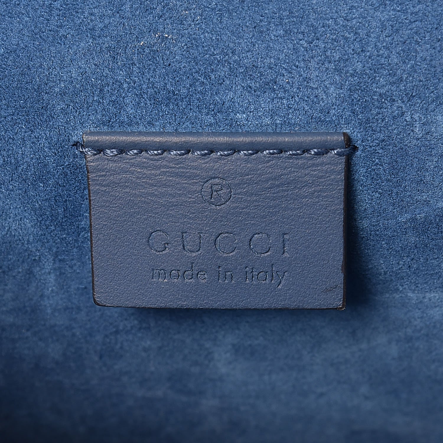 Gucci GG Supreme Monogram Blooms Small Dionysus Shoulder Bag Beige Navy Vintage Blue 6 of 9