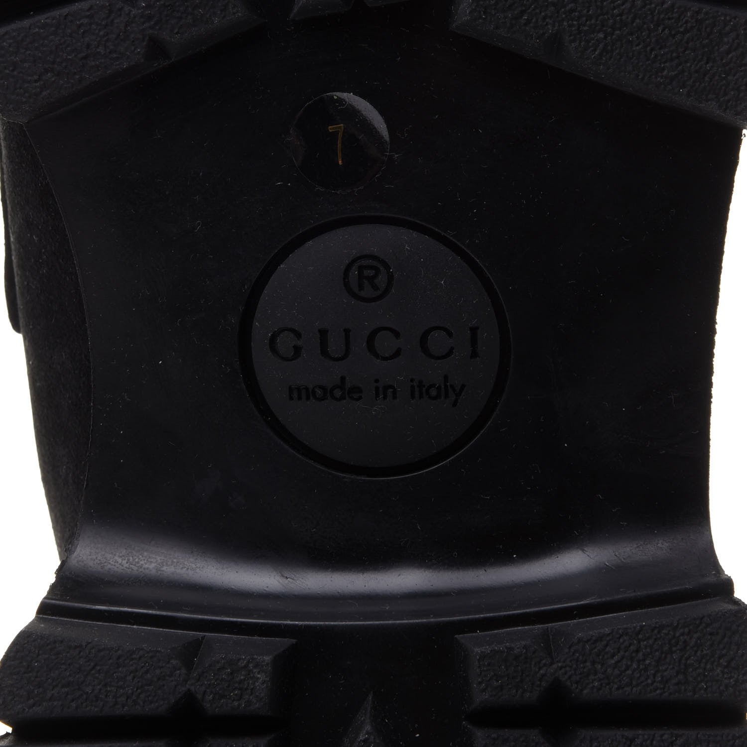 Gucci Suede Shearling Mens Harald Horsebit Ankle Boots 7 Black Butterscotch 8 of 10