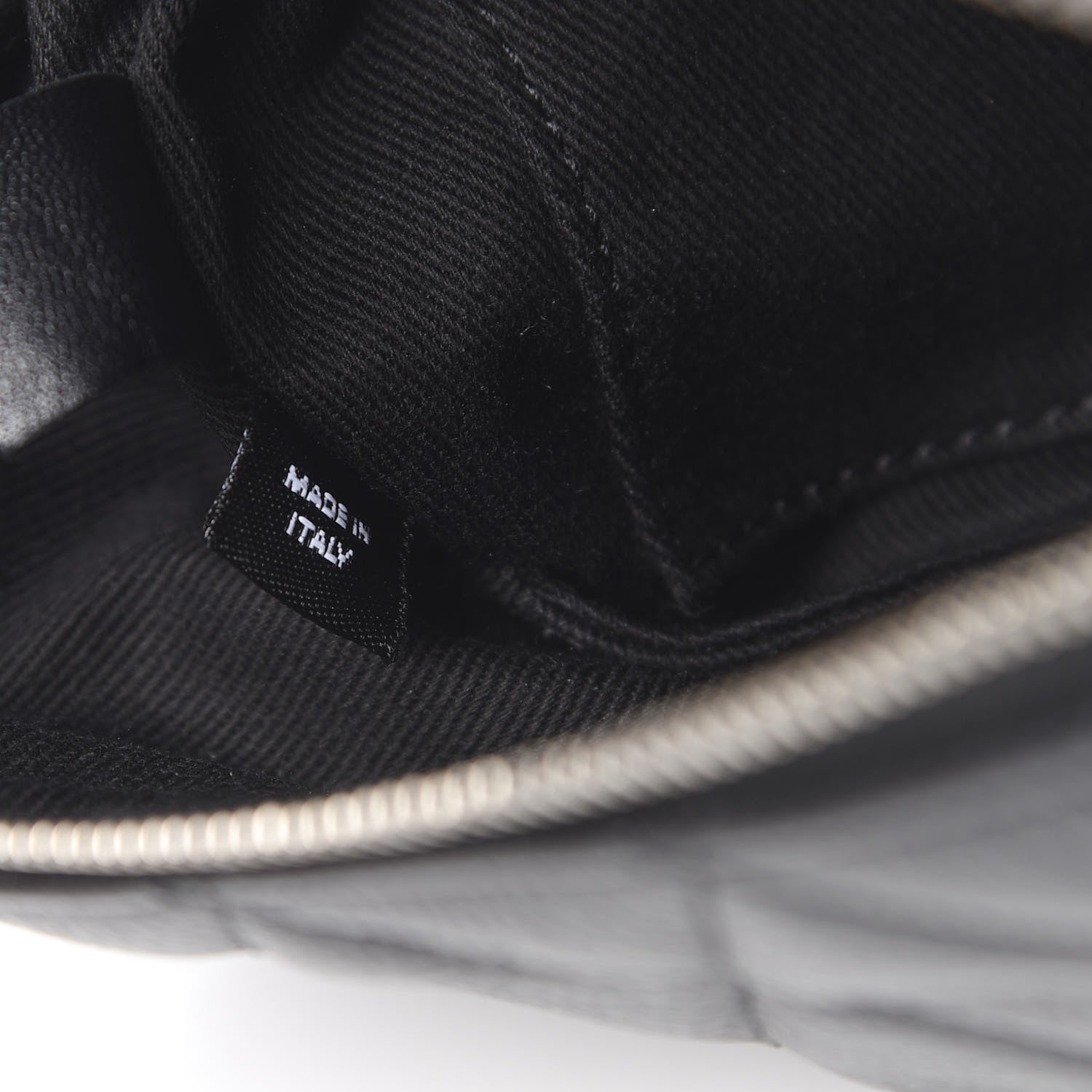 Chanel Grained Calfskin Quilted Waist Belt Bag Black 7 of 13