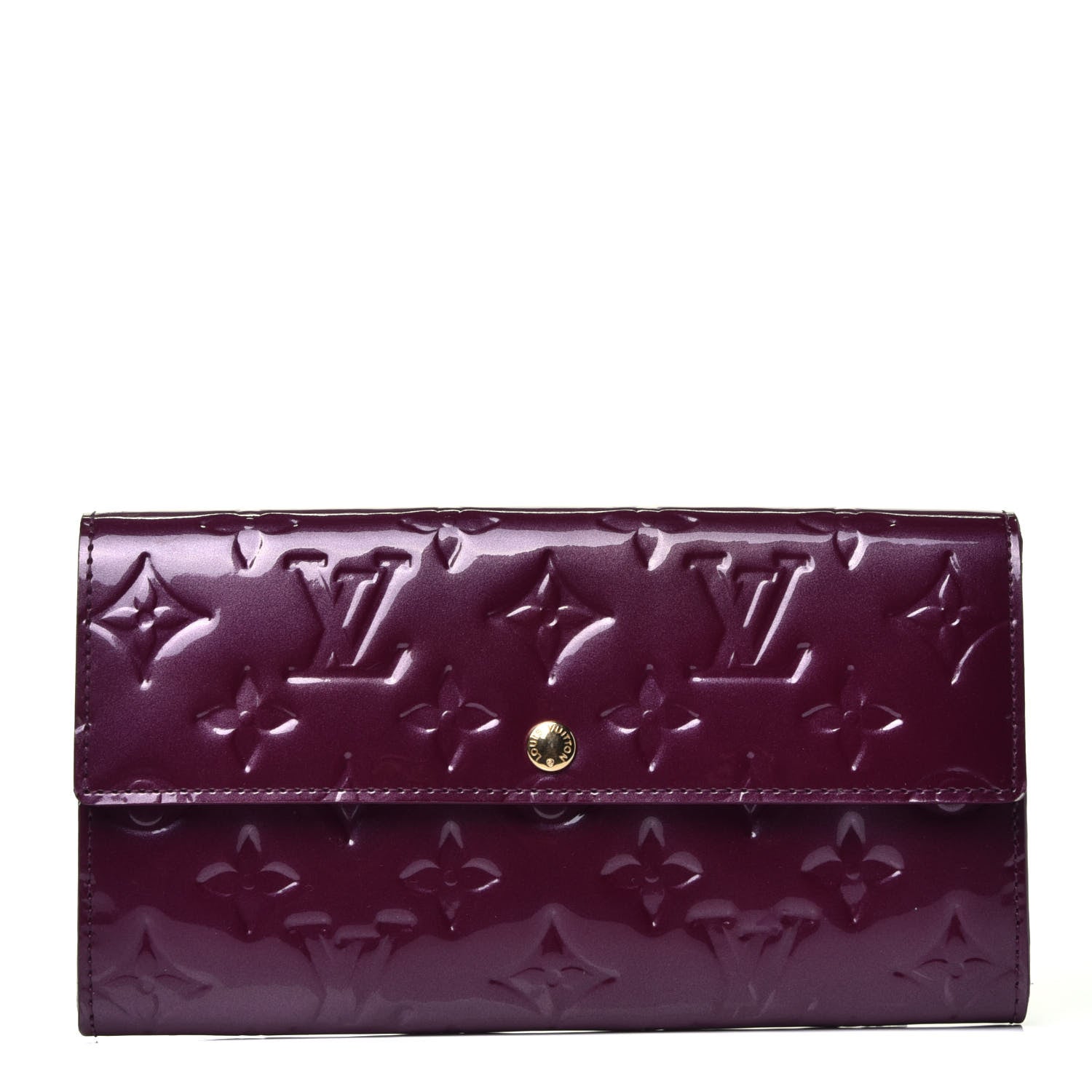 Louis Vuitton Vernis Sarah Wallet Violet 1 of 6