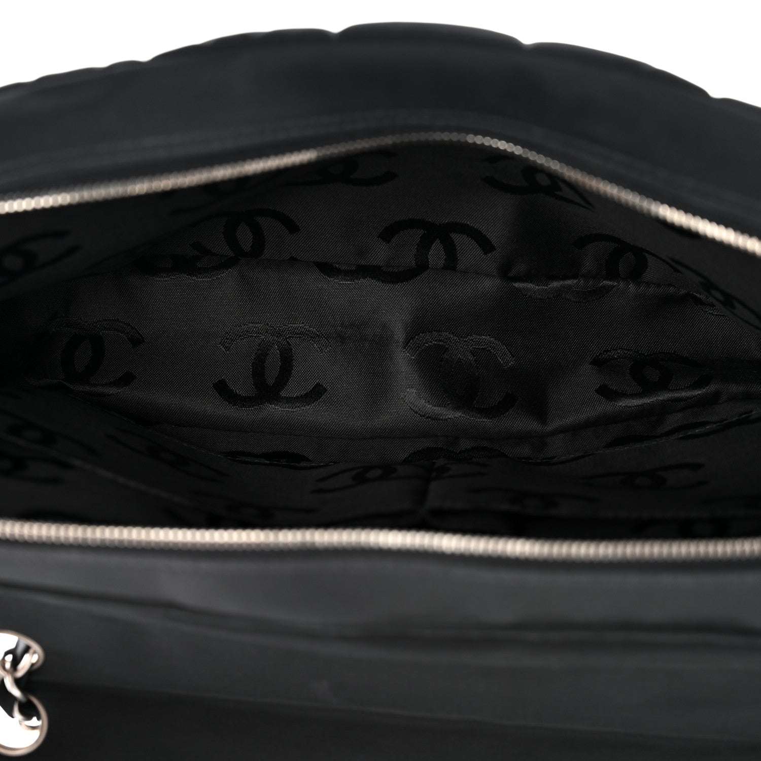 Chanel Nylon Square Quilted Flap Black 5 of 10