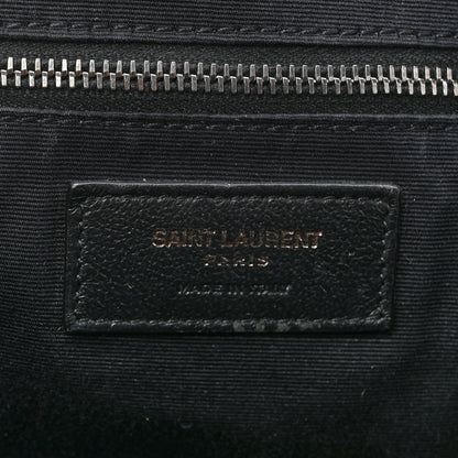 Saint Laurent Vintage Lambskin Chevron Monogram Medium Nolita Military Olive 6 of 13
