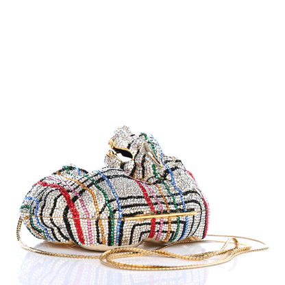 Judith Leiber Swarovski Crystal Ming Dragon Minaudiere Clutch Multicolor 2 of 4