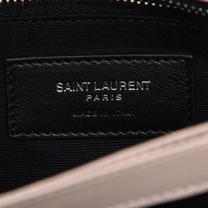 Saint Laurent Calfskin Y Quilted Monogram Toy Loulou Crossbody Bag Marble Pink 6 of 7