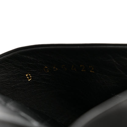 Chanel Lambskin Pearl Bow CC Flat Sandals 39 Black 9 of 10