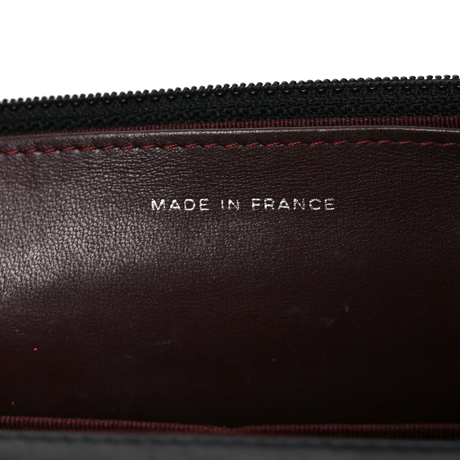Chanel Lambskin Quilted Wallet On Chain WOC Black 7 of 12
