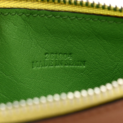 Loewe Soft Calfskin Coin Card Holder Tan Multicolor 7 of 8