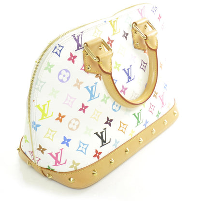 Louis Vuitton Monogram Multicolor Alma White 3 of 8