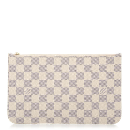 Louis Vuitton Damier Azur Neverfull MM GM Pochette 1 of 8