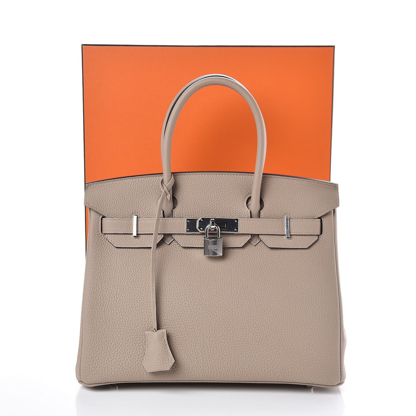 Togo Birkin 30 Gris Tourterelle