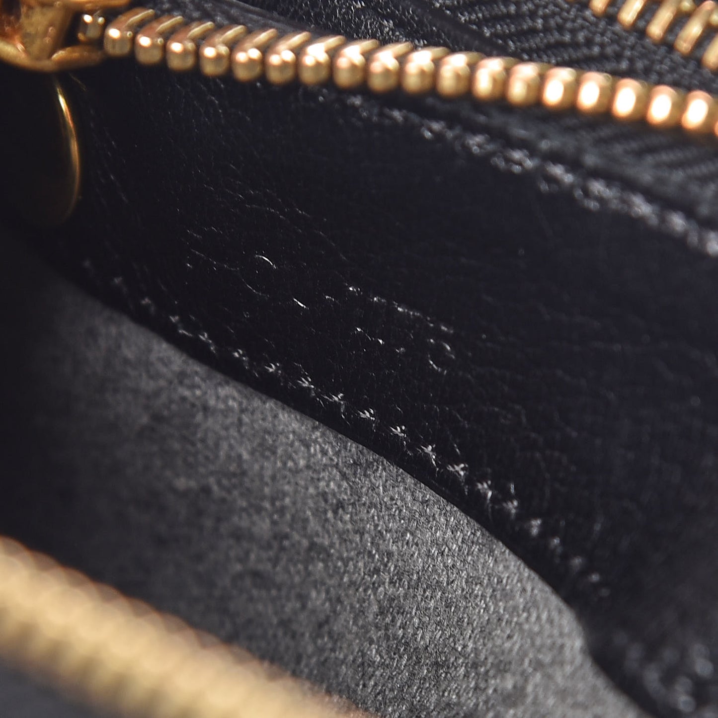 Lambskin Small Trio Crossbody Bag Black