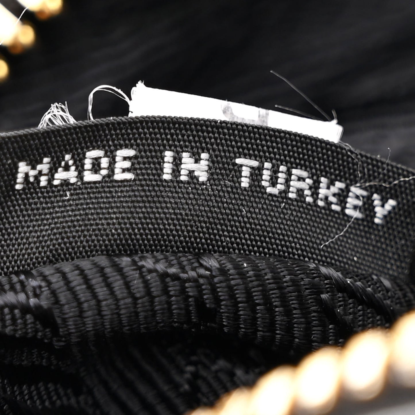 Nappa Gaufre Camera Bag Black