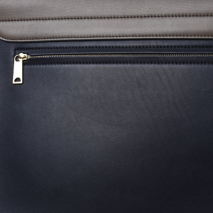 Celine Calfskin Suede Trapeze Tri-Color Cobalt 18 of 20