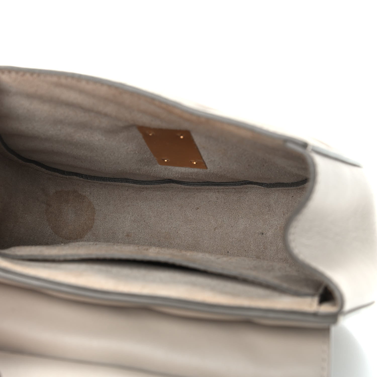 Chloe Quilted Calfskin Mini Drew Bijou Shoulder Bag Motty Grey 5 of 11