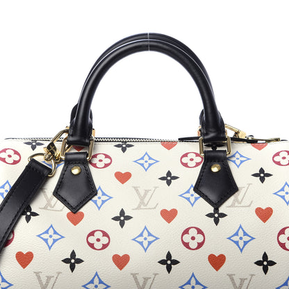 Louis Vuitton Game On Speedy Bandouliere 25 White 9 of 10