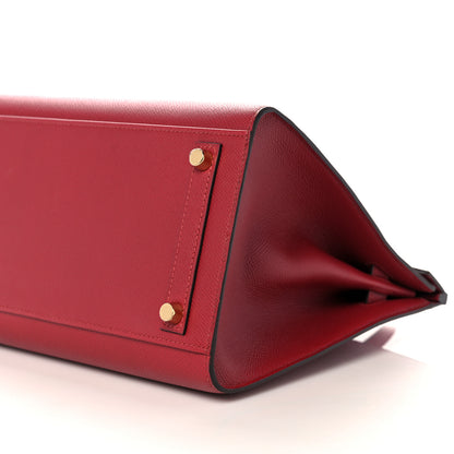 Hermes Epsom Birkin Sellier 30 Rouge Grenat 7 of 31