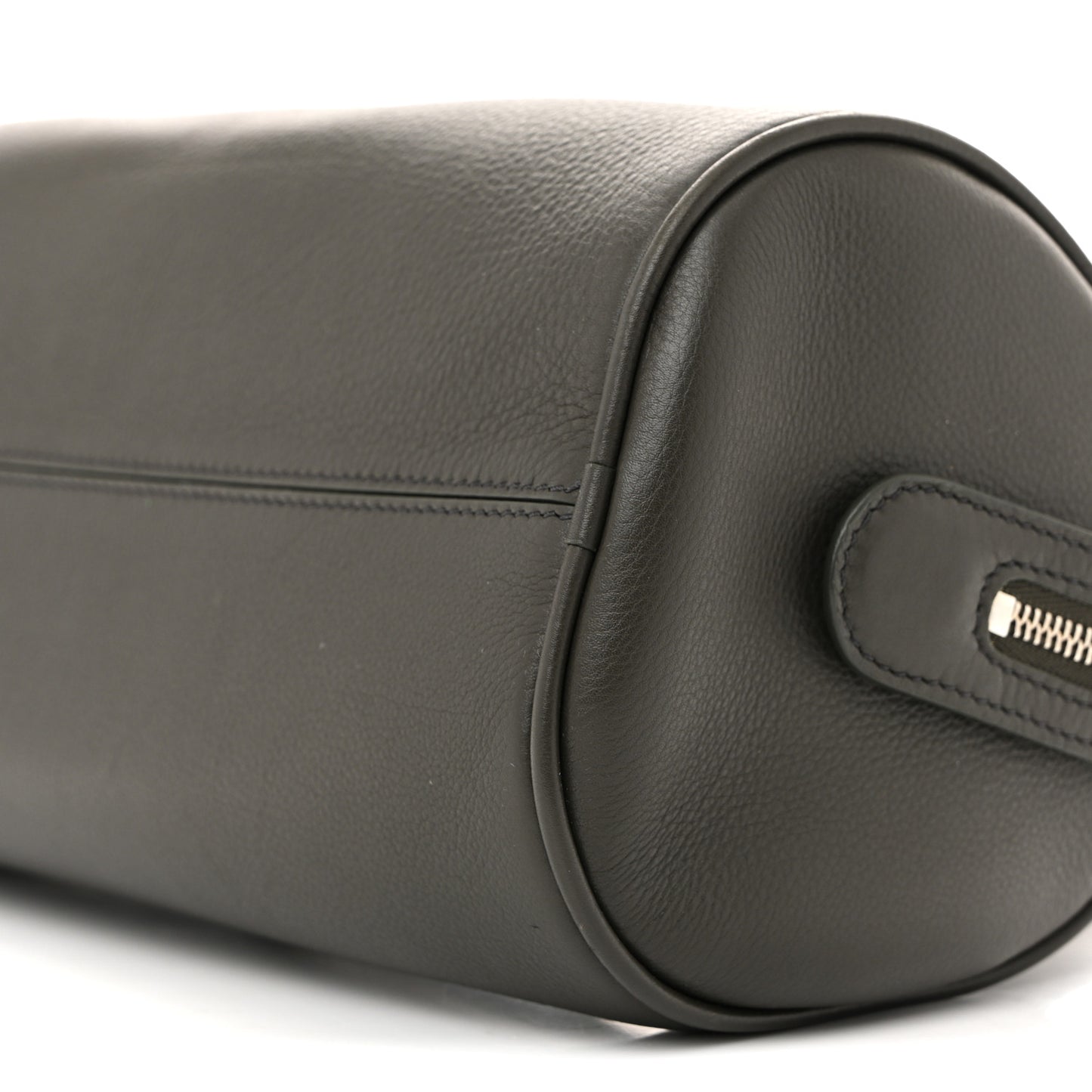 Grained Saddle Calfskin Edith Bag Elephant