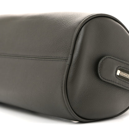 The Row Grained Saddle Calfskin Edith Bag Elephant 9 of 9