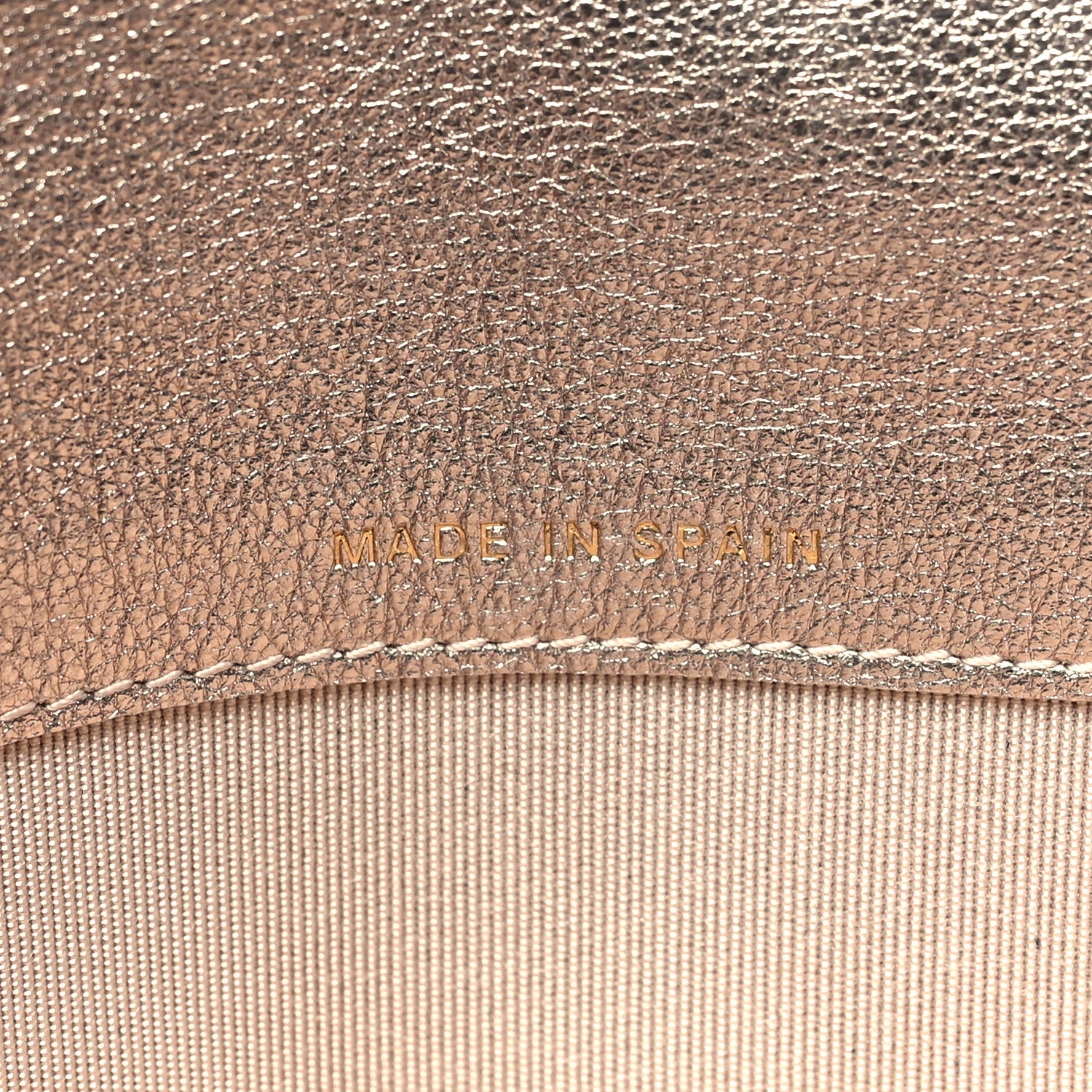 Chanel Metallic Perforated Lambskin Quilted Large Gusset Flap Wallet Light Pink 7 of 13