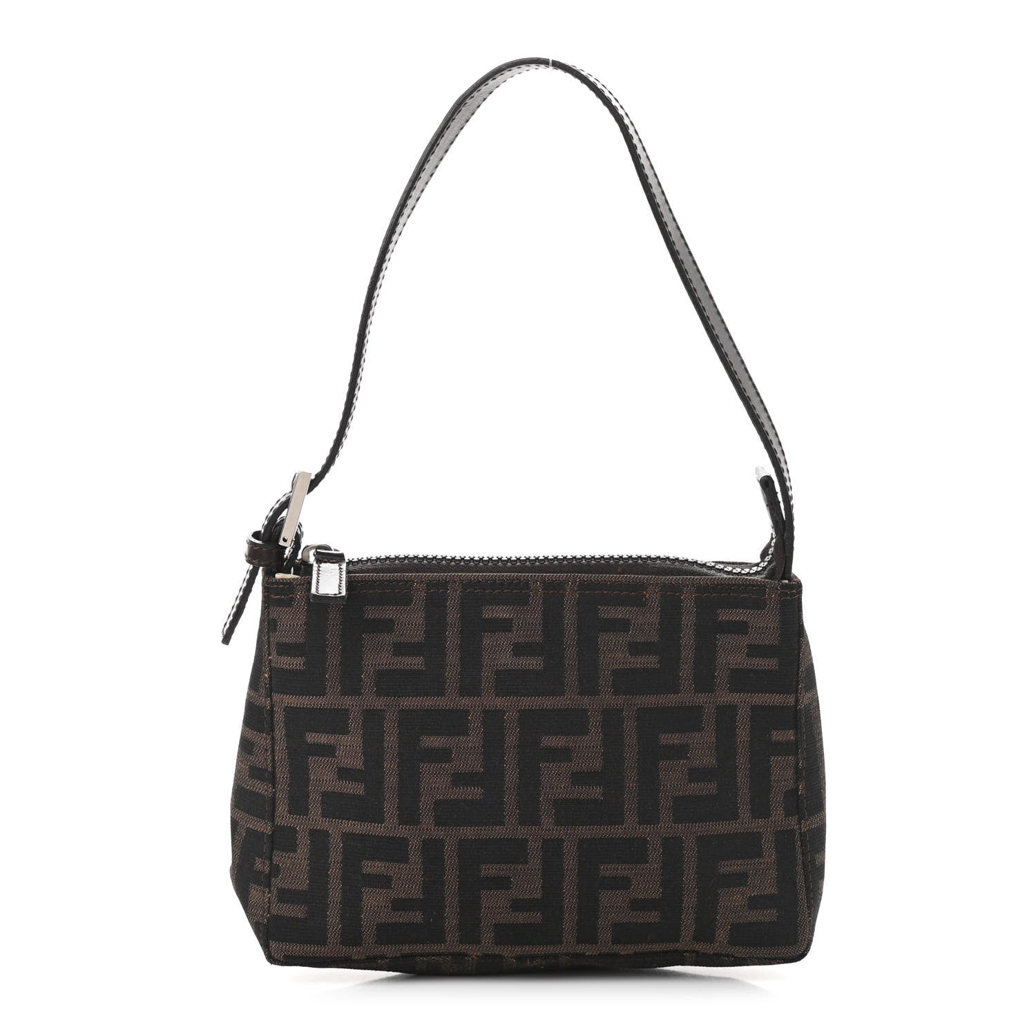 Fendi Zucca Mini Pochette Tobacco 1 of 10