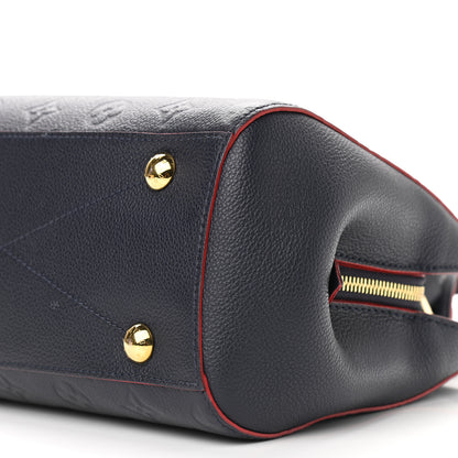 Louis Vuitton Empreinte Montaigne BB Marine Rouge 11 of 11