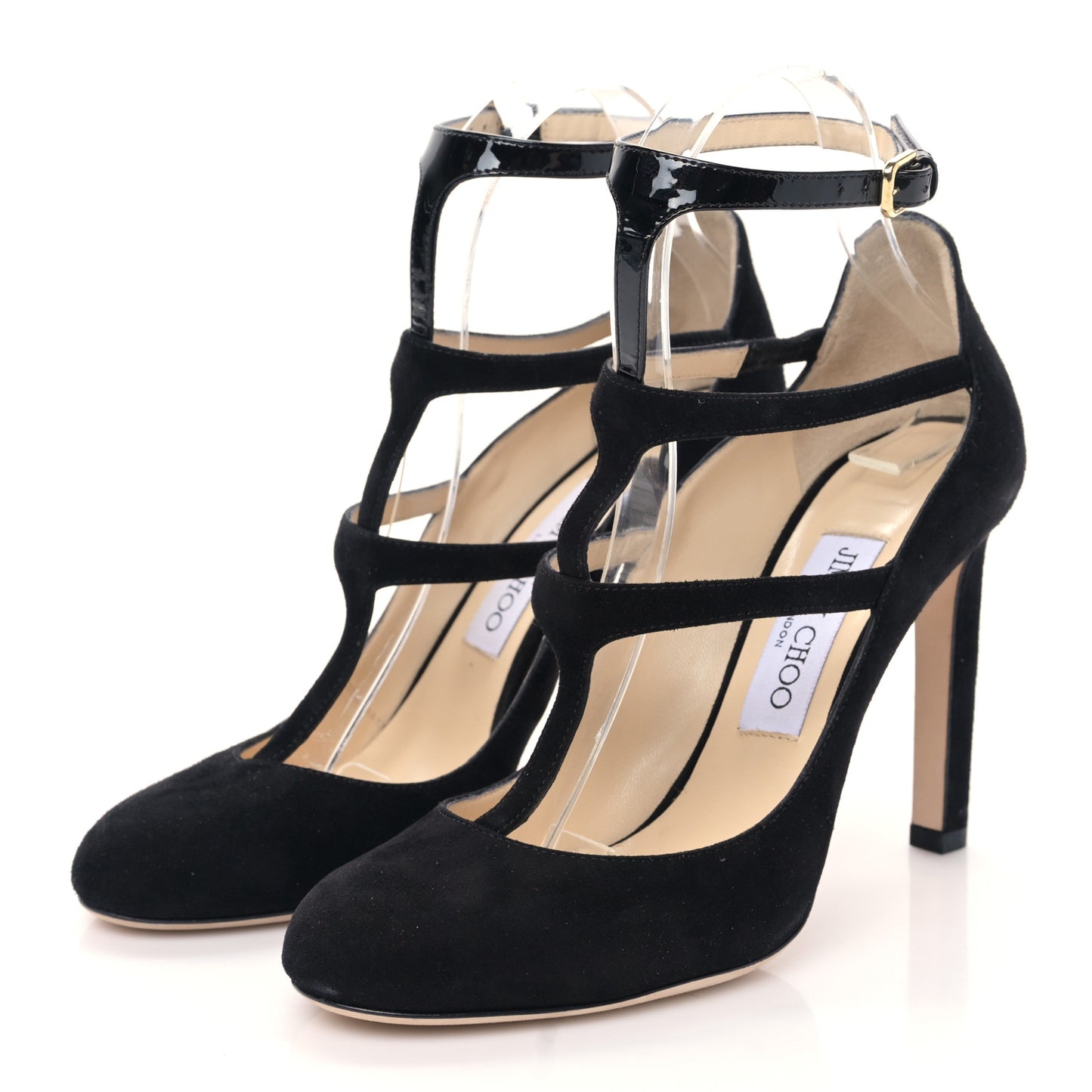 Suede Patent Doll 100 Pumps 37.5 Black
