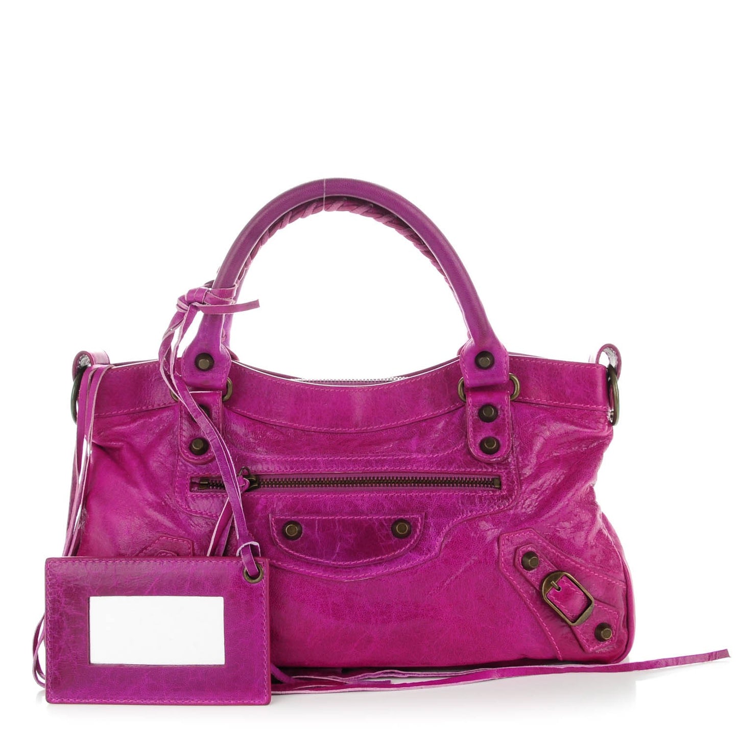 Chevre Classic Hardware First Magenta