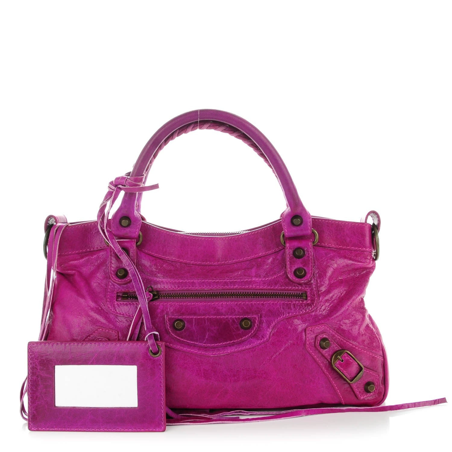Balenciaga Chevre Classic Hardware First Magenta 1 of 8